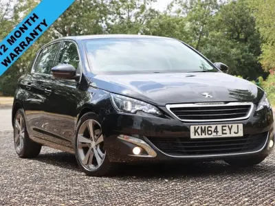 Used Peugeot 308 Allure 115 HP (84 kW) 2014 Black Hatchback