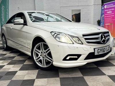 Used Mercedes E350 2010 White Coupe