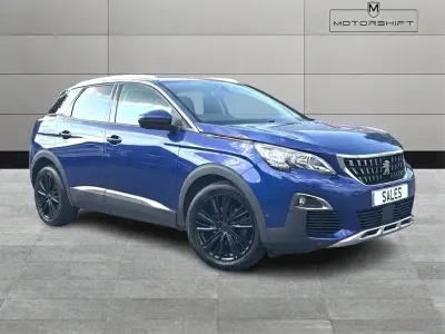 Used Peugeot 3008 Allure 130 HP (95 kW) 2018 Blue SUV