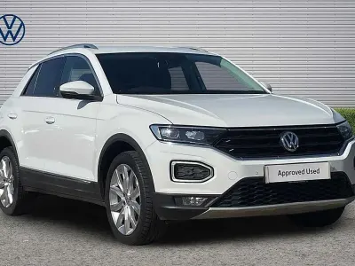 Used VW T-Roc SEL 150 HP (110 kW) 2019 White SUV