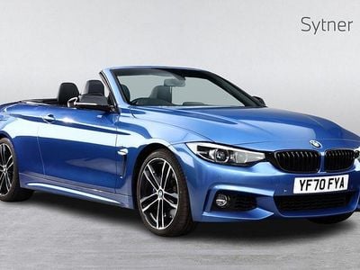 Used BMW 440 M Sport 322 HP (236 kW) 2020 Blue Cabriolet