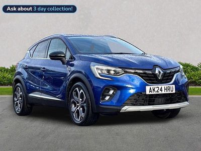 Blue Used 2024 Renault Captur Techno SUV | £18,099 (Fair price)