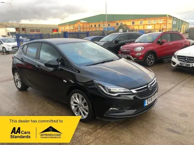 Used Vauxhall Astra Design Edition 2018 Black Hatchback