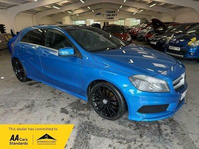 Używany Mercedes A200 AMG 136 KM (100 kW) 2014 Niebieski Hatchback
