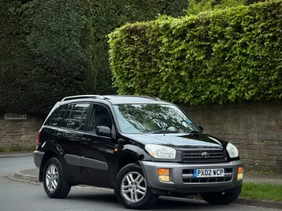 Usado Toyota RAV4 2002 Negro SUV