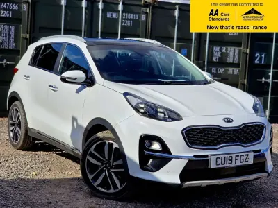 Used Kia Sportage 136 HP (100 kW) 2019 White SUV