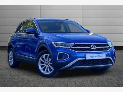 Begagnad VW T-Roc Style 110 HK (80 kW) 2022 Blå SUV