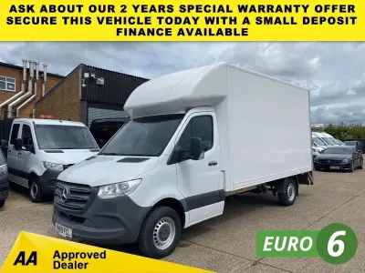 Used Mercedes Sprinter 161 HP (118 kW) 2019 White Van