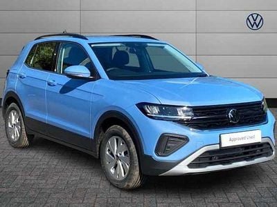 Usado VW T-Cross Life 95 HP (69 kW) 2025 Azul SUV