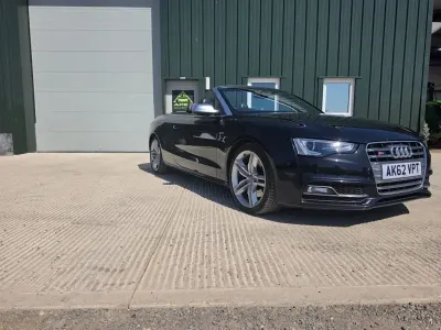 Used Audi S5 Cabriolet Comfort 333 HP (244 kW) 2012 Black Cabriolet