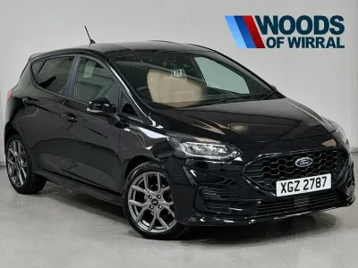 Usado Ford Fiesta ST-Line 100 CV (73 kW) 2022 Negro Utilitario