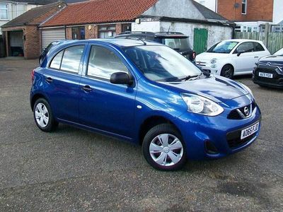 Used Nissan Micra Visia 2015 Blue Hatchback