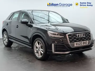 Begagnad Audi Q2 S-Line 150 HK (110 kW) 2020 Svart SUV
