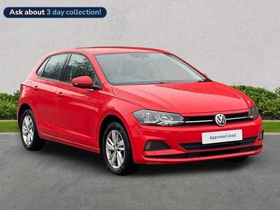 Red Used 2019 VW Polo SE Hatchback | £11,493 (Fair price)