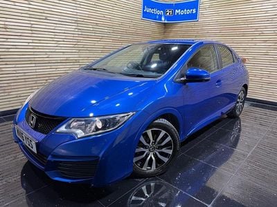 Blue Used 2016 Honda Civic S Hatchback | £8,999 (Good price)