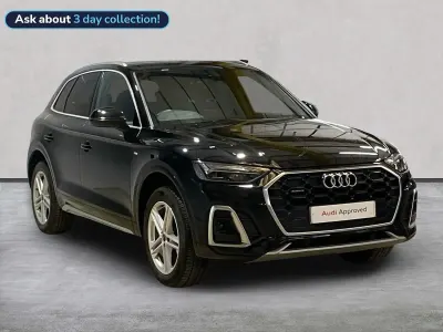 Used Audi Q5 S-Line 204 HP (150 kW) 2023 Black SUV
