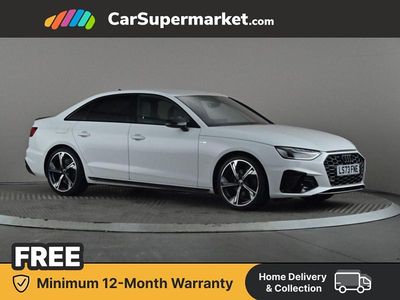 Used Audi A4 Black Edition 2023 White Sedan