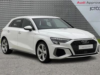 Used Audi A3 S-Line 147 HP (108 kW) 2023 White Sedan
