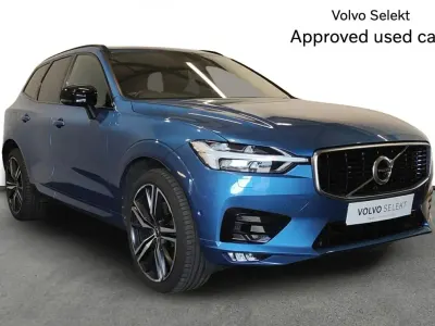 Used Volvo XC60 R-Design 300 HP (220 kW) 2020 Blue SUV