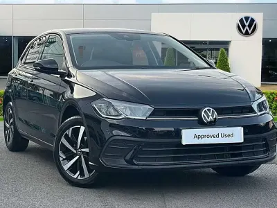 Used VW Polo Match 95 HP (69 kW) 2024 Black Hatchback