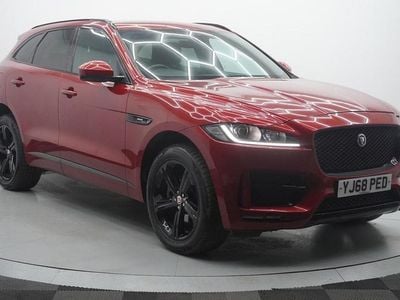 Used Jaguar F-Pace R-Sport 2018 Red SUV