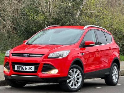 Used Ford Kuga Titanium 182 HP (133 kW) 2016 Red SUV