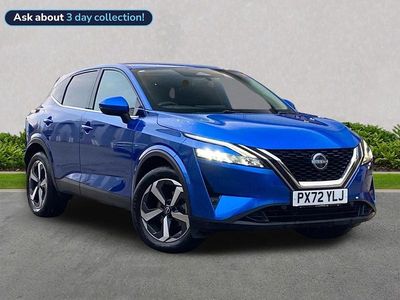 Used Nissan Qashqai N-Connecta 2022 Blue SUV