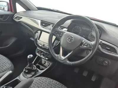 Used Vauxhall Corsa 75 HP (55 kW) 2019 Red Hatchback