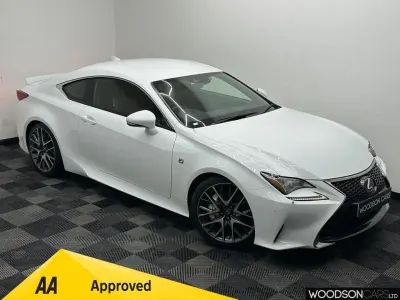 Used Lexus RC300h Sport Line 2015 White Coupe