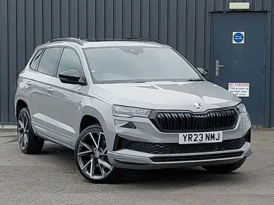Used Skoda Karoq SportLine 150 HP (110 kW) 2023 Grey SUV