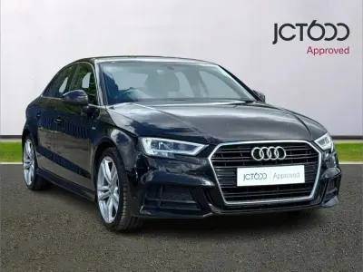 Usado Audi A3 S-Line 147 HP (108 kW) 2020 Preto Sedan