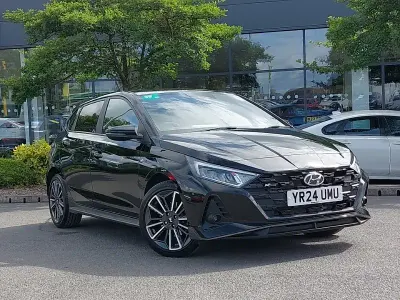 Used Hyundai i20 N Line 120 HP (88 kW) 2024 Black Hatchback