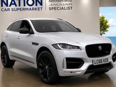 Used Jaguar F-Pace R-Sport 179 HP (131 kW) 2016 Silver SUV