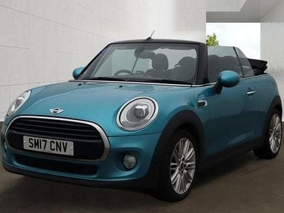 Begagnad Mini Cooper Cabriolet 2017 Blå Cab