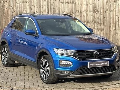 Blue Used 2021 VW T-Roc Active SUV | £16,399 (Fair price)