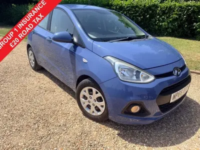 Used Hyundai i10 SE 67 HP (49 kW) 2016 Blue Hatchback