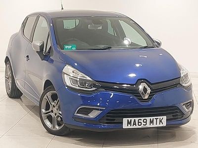 Used Renault Clio IV GT-Line 90 HP (66 kW) 2019 Blue Hatchback