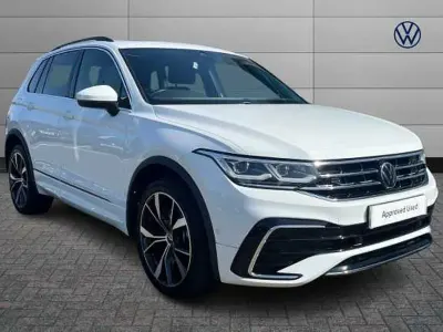 Used VW Tiguan R-line 245 HP (180 kW) 2023 White SUV