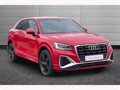 Progressive red Used 2023 Audi Q2 S-Line SUV | £21,350 (Fair price)