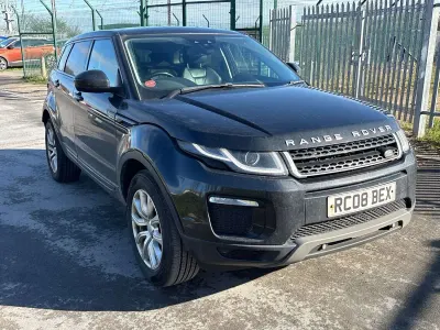 Used Land Rover Range Rover evoque SE 2016 Black Estate