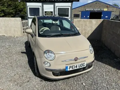 Used Fiat 500 Lounge 69 HP (50 kW) 2014 Beige Hatchback