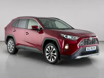 Used Toyota RAV4 Hybrid 2021 Red SUV