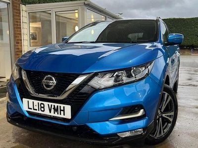 Blue Used 2018 Nissan Qashqai N-Connecta SUV | £11,195 (Fair price)