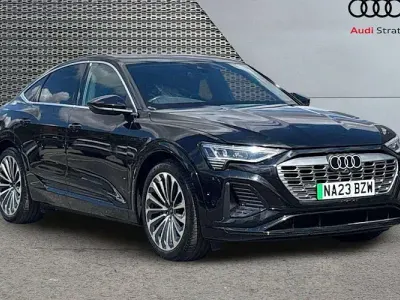 Used Audi Q8 Sportback e-tron S-Line 300 kW (408 HP) 2023 Black SUV