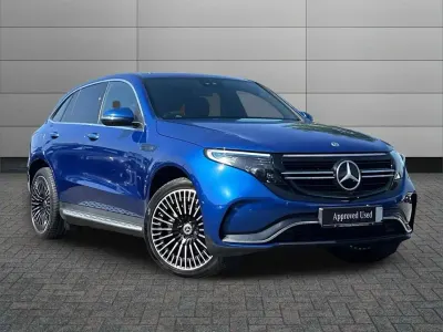 Used Mercedes EQC400 AMG Line Premium 300 kW (408 HP) 2023 Blue SUV