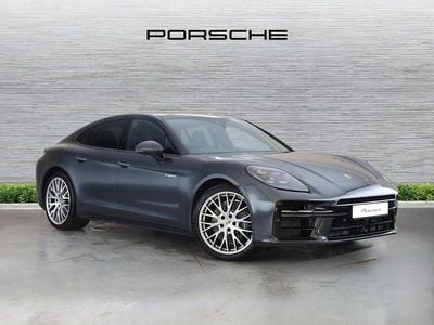 New Porsche Panamera 2025 Volcano grey metallic Hatchback
