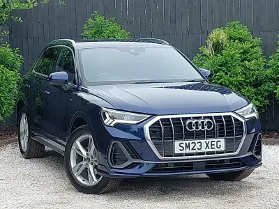 Used Audi Q3 S-Line 150 HP (110 kW) 2023 Blue SUV