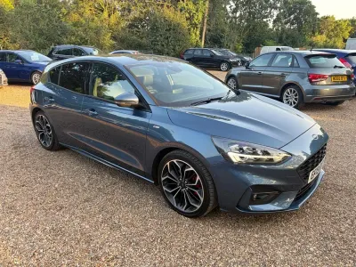 Used Ford Focus ST-Line X 120 HP (88 kW) 2019 Blue Hatchback