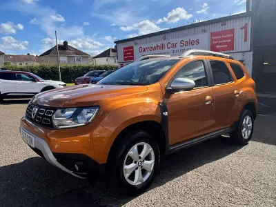 Used Dacia Duster Comfort 115 HP (84 kW) 2021 Orange SUV