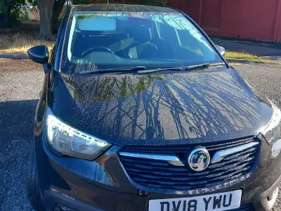 Used Vauxhall Crossland X 81 HP (59 kW) 2018 Black SUV